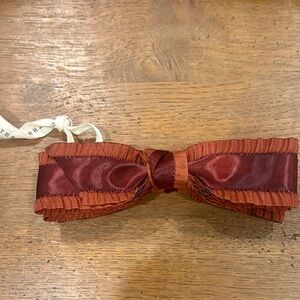 Elegant Brown Hair Bow claw clip